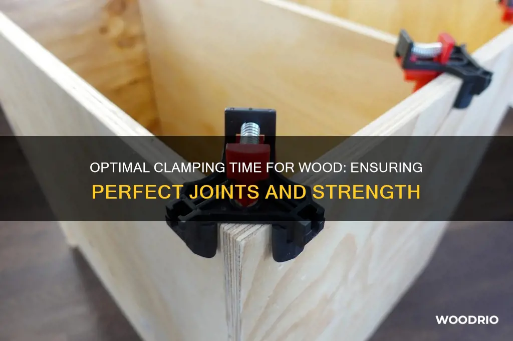 how long to keep wood clamped