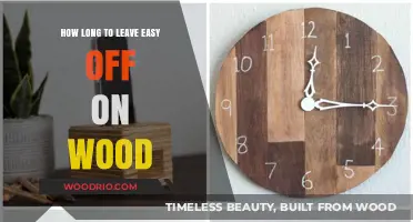 Effective Easy Off Application Time for Wood Surfaces Explained