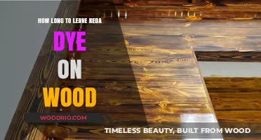 Perfect Wood Staining: Optimal Keda Dye Application Time Revealed