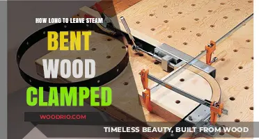 Steam Bending Wood: Optimal Clamping Time for Perfect Results