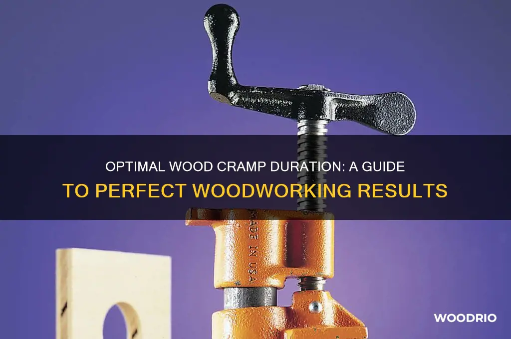 how long to leave wood cramp