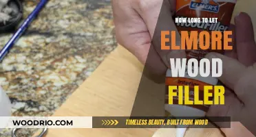 Elmer's Wood Filler Drying Time: Tips for Perfect Results