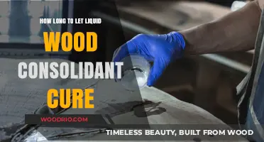 Optimal Curing Time for Liquid Wood Consolidant: A Comprehensive Guide