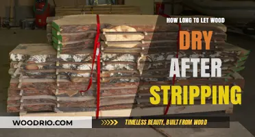 Optimal Drying Time for Wood Post-Stripping: A Comprehensive Guide