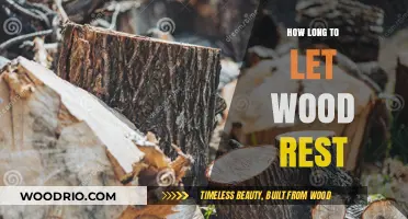 Optimal Wood Resting Time: Ensuring Quality and Stability in Woodworking