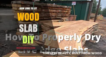 DIY Wood Slab Drying Time: Essential Tips for Perfect Results