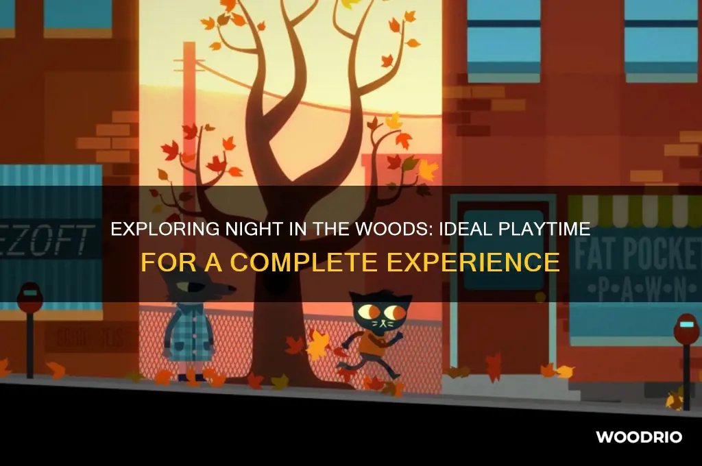 how long to play night in the woods