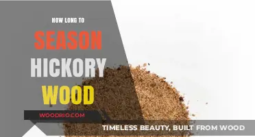 Mastering Hickory Wood Seasoning: Optimal Time for Perfect Flavor