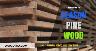 Seasoning Pine Wood: Optimal Time and Techniques for Perfect Results