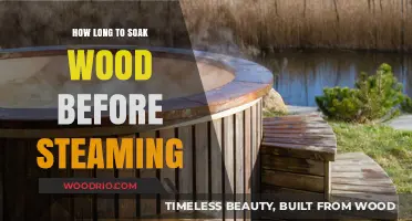 Optimal Wood Soaking Time for Perfect Steaming Results Revealed