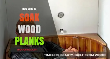 Mastering Wood Plank Soaking: Optimal Time for Perfect Results