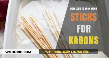 Perfect Kabob Prep: Ideal Soaking Time for Wood Sticks Revealed