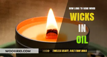 Mastering Wood Wick Soaking: Optimal Oil Absorption Time Revealed