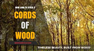 Efficient Wood Stacking: Time to Pile 2 Cords of Firewood