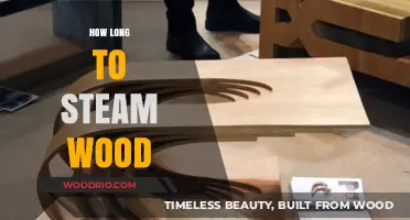 Mastering Wood Steaming: Optimal Time for Perfect Results Revealed