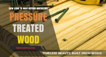 Optimal Waiting Time for Installing Pressure Treated Wood: Expert Tips
