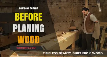 Optimal Wood Planing Timing: How Long Should You Wait?