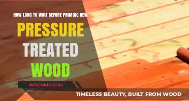 Priming Pressure Treated Wood: Timing Tips for Optimal Results