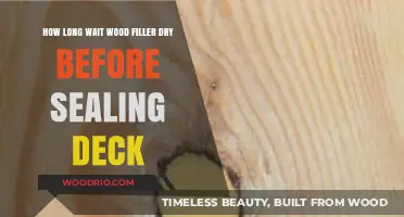 Wood Filler Drying Time: When to Seal Your Deck for Best Results