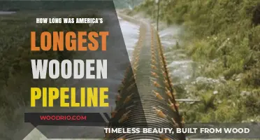America's Longest Wooden Pipeline: A Historical Engineering Marvel's Duration