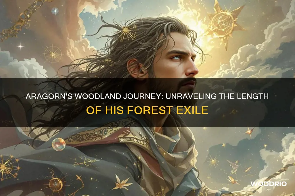 how long was aragorn in the woods