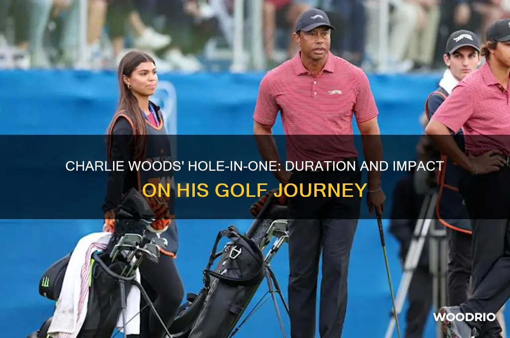 how long was charlie woods hole in one