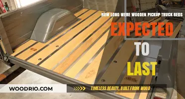 Durability of Wooden Pickup Truck Beds: Expected Lifespan Explained