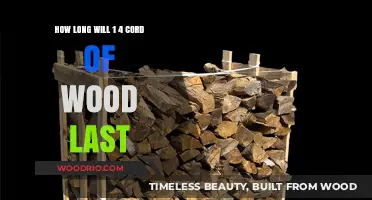 Sustainable Warmth: Estimating the Lifespan of a Quarter Cord of Wood