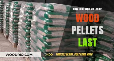 Sustainable Warmth: Estimating the Duration of 20 Pounds of Wood Pellets