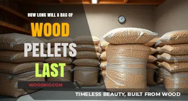 Sustainable Heating: Estimating the Lifespan of a Bag of Wood Pellets