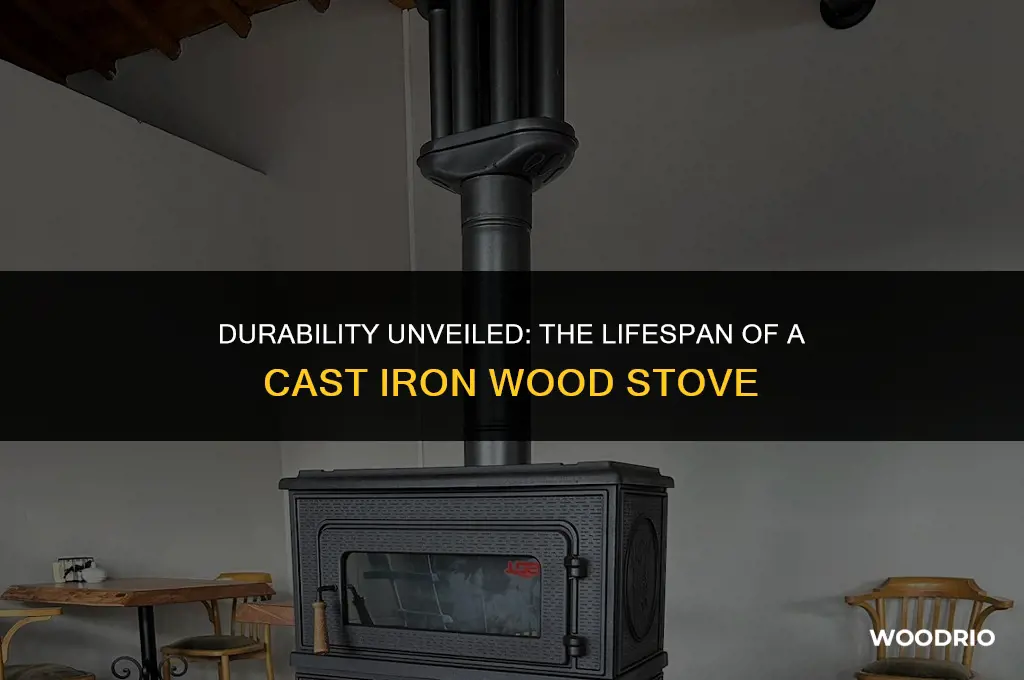 how long will a cast iron wood stove last