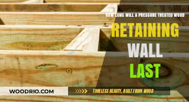 Durability Unveiled: The Lifespan of Pressure-Treated Wood Retaining Walls