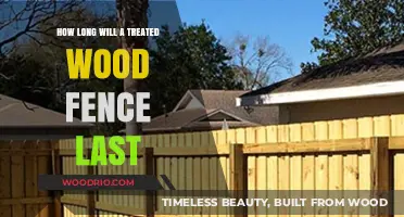 Durability Unveiled: The Lifespan of Treated Wood Fences Explained