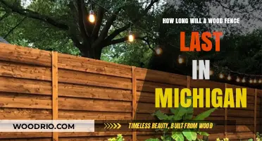 Durability Unveiled: The Lifespan of Wood Fences in Michigan's Climate
