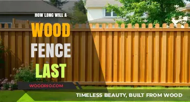 Durability Unveiled: The Lifespan of Your Wooden Fence