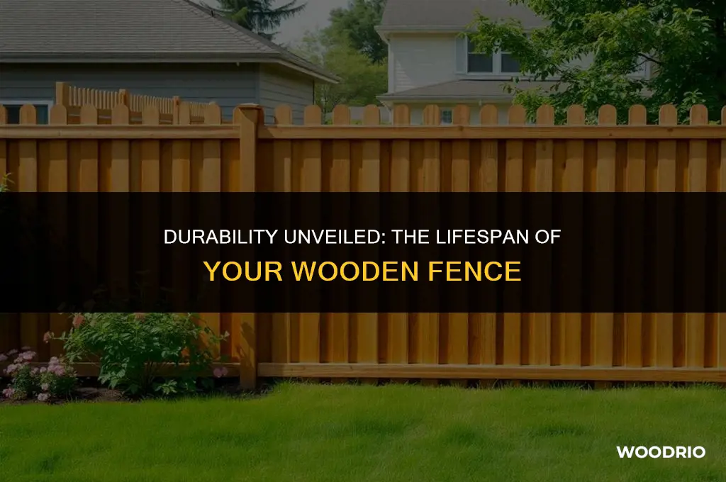how long will a wood fence last