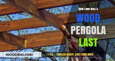 Durability Unveiled: The Lifespan of a Wood Pergola Explained