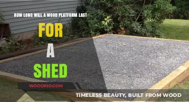 Durability Unveiled: The Lifespan of a Wood Shed Platform