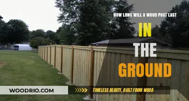 Durability Unveiled: The Lifespan of Wood Posts in Soil