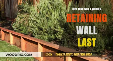 Durability Unveiled: The Lifespan of Wooden Retaining Walls Explained