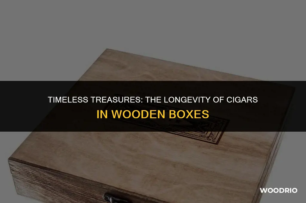 how long will cigars keep in a wood box