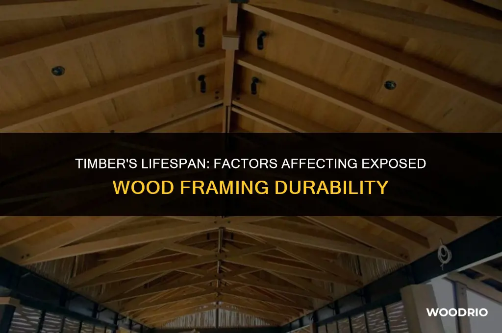 how long will exposed wood framing last
