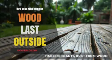 Durability of Interior Wood When Exposed to Outdoor Elements