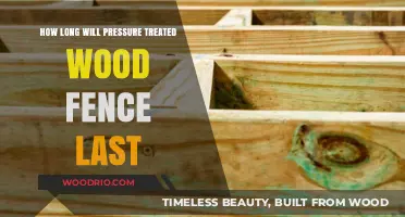 Durability Unveiled: The Lifespan of Pressure Treated Wood Fences