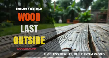 Durability of Regular Wood in Outdoor Conditions: A Comprehensive Guide