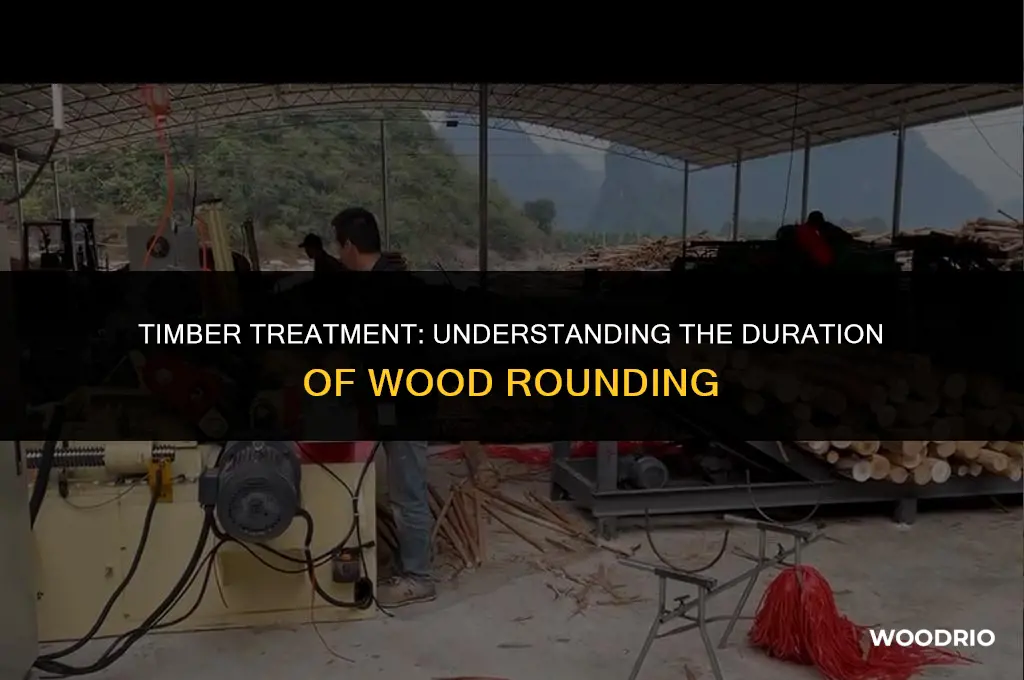 how long will round up last in wood