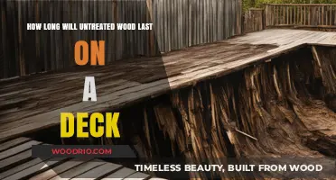 Durability of Untreated Wood Decks: A Comprehensive Guide