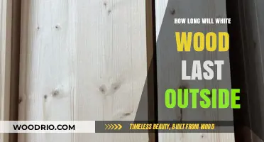 Durability of White Wood: A Comprehensive Outdoor Lifespan Guide