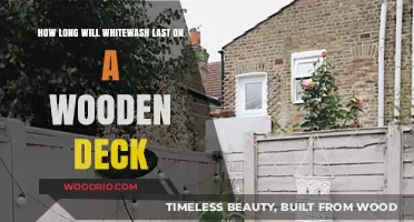 Durability of Whitewash on Wooden Decks: A Comprehensive Guide