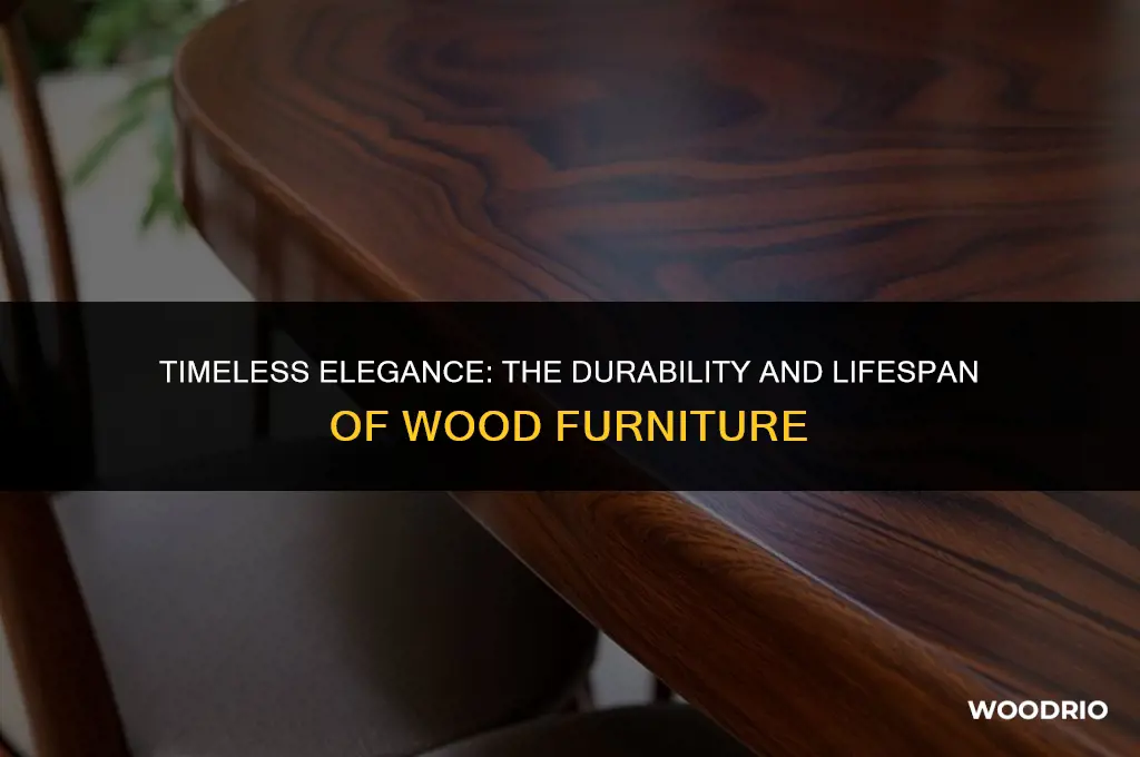 how long will wood furniture last